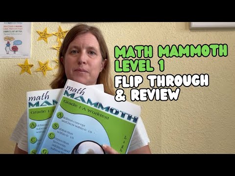 Math Mammoth Curriculum Level 1 - Flip through and Review