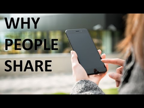 Why People Share (Content Design Fundamentals For Bloggers)