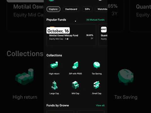 Swing Trade| Mutual Fund daily returns | 5% strategy #mutualfunds #swing #swingtrading #nifty
