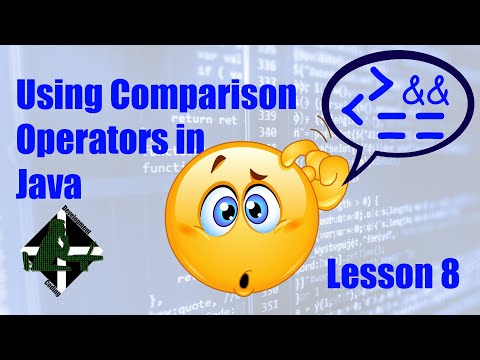 Lesson 8 Using Comparison Operators in Java