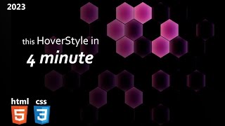 Modern hover animation, just with HTML and CSS🤯