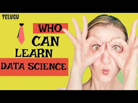 who can learn data science(Telugu)