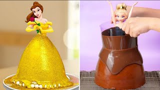 Pull me up cake-Compilation-Bolo tsunami,TSUNAMI Cake, Disney Princess Cake Compilation