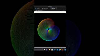 Python turtle graphics #shots #viral #coding #code #python #pythonlife #cmd