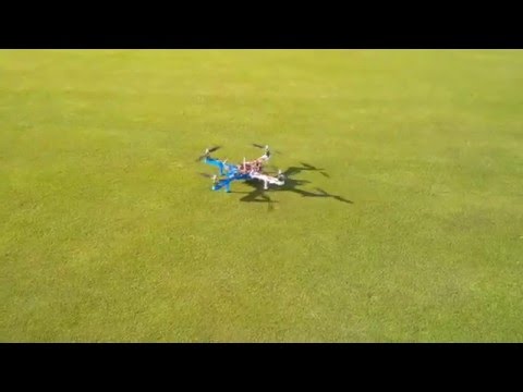 Quadcopter first flight