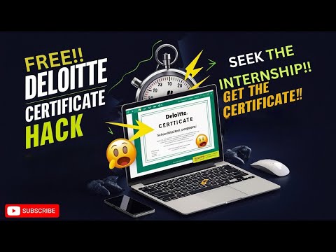 Get Deloitte certified🎯| Free virtual internship for AI & ML students. #Deloitte #virtual internship