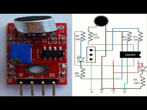 KY-037 Sound Detection Microphone Module