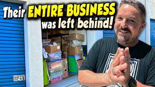 This storage unit belonged to a MULTI-MILLION dollar business... (And I bought it!)