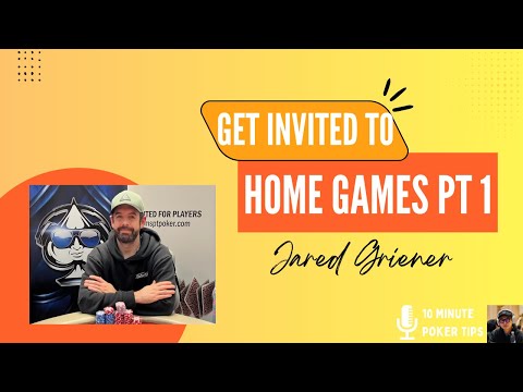Jared Griener: How to get invited to home games pt 1 #poker