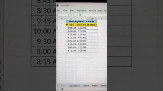Find Employees Overtime in Excel #trending #trendingshorts #shorts #short #shortsfeed