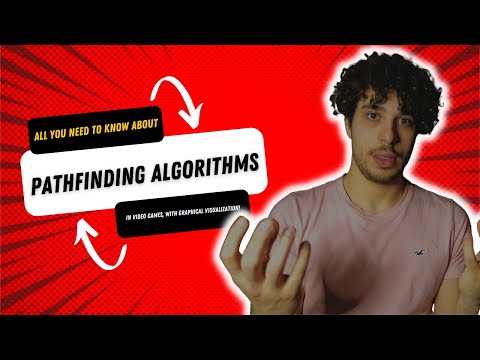 Pathfinding in games - algorithms for videogames | A* (A star) | Dijkstra | bfs | dfs