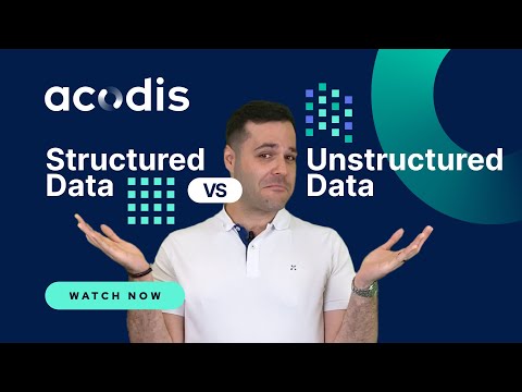 Difference Between Structured and Unstructured Data | Acodis