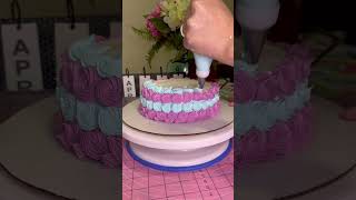 Smash cake! #purplecake #tinycakes #cakes #bluecake #smashcake #cakedecorating #dessert