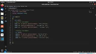 Prefix increment and postfix increment in C++