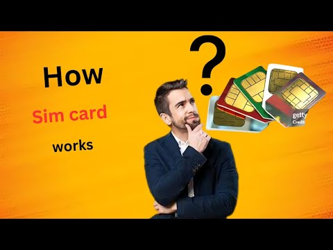 How sim card works?