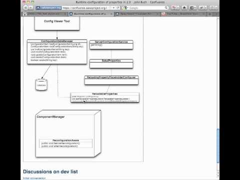 tech talk about runtime config of sakai properties