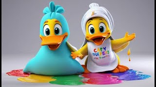 Two Little Ducks Learn to Spell | Spelling Song for Kids | Fun Learning Rhyme with Rhyme Zoo