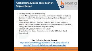 Global Data Mining Tools Market report