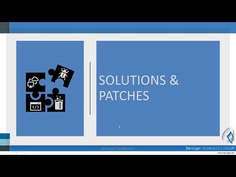 Best Practices for Microsoft Dynamics 365 Solution Management & Patch Deployment