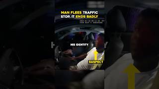 Man Flees Traffic Stop, It Ends Badly😬