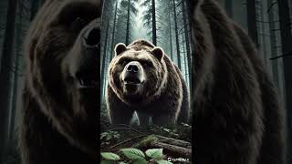 Angry Bear on the Loose! 😱🐻 " #animals #beargrylls #wildlife #bearencounter #bear #wildbeasts