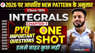 IMPORTANT PYQ Questions of   Chapter  - 7  Integrals  CLASS 12TH #board2026 #intrgrationsclass12th