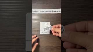 How to make a Keyboard flash card #shorts #learning