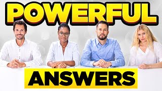 22 QUICK ANSWERS to COMMON INTERVIEW QUESTIONS! (Short & Easy-To-Remember Job Interview ANSWERS!)