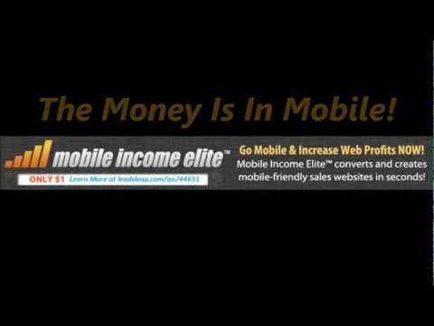 The Money Is In Mobile