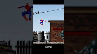 Rhino won't give up F4 suit...yet #gamedev #pygame #spiderman #python #reels