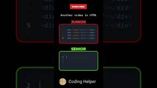 Junior vs senior developer 🤓👍💯 #codingHelper #juniordeveloper #seniordeveloper