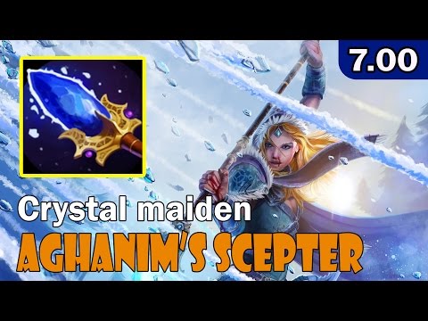 Dota 2 7.00 PATCH UPDATE crystal maiden aghanim's upgrade