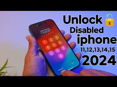 unlock any iPhone without passcode | iPhone is Disabled, Connect to iTunes? iphone disabled