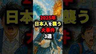 3 major incidents that will hit Japanese people in 2025 #urbanlegends