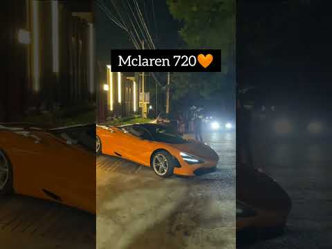 Mclaren 720 The Ultimate Sports Car🧡 #supercars  #maclaren  #sportcar #mclaren720s