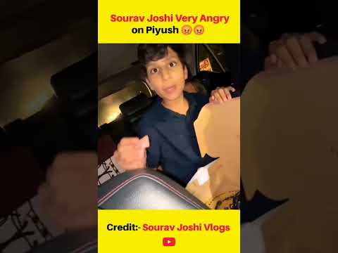 @souravjvlogs Angry reaction on piyush 🫣 #trending #viral #youtube #india #viralshorts