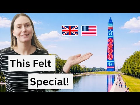 America Turns 250! Brits Visit Washington DC