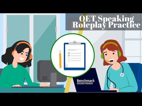 OET Speaking Practices - Get Roleplay Mock Test & Expert's Feedback