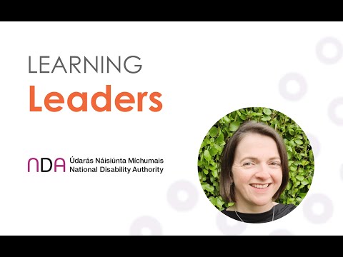 Ruth O'Reilly | National Disability Authority | Learning Leaders