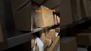 Preloading at UPS #loading #ups #preloading