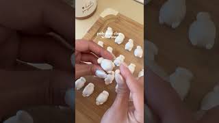 🤍 asmr polymer clay with me #polymerclay #polymerclayminiatures #smallbusinessowner