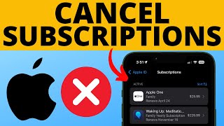 How to Cancel Subscriptions on iPhone - 2024
