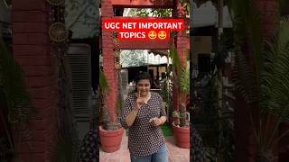 UGC NET Most Important Topics #ugcnet2025 #shorts #ugcnetcs