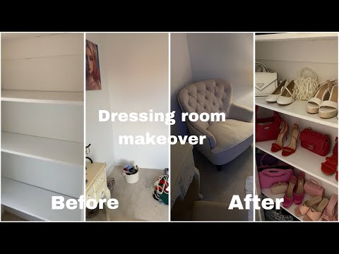 DRESSING ROOM MAKEOVER