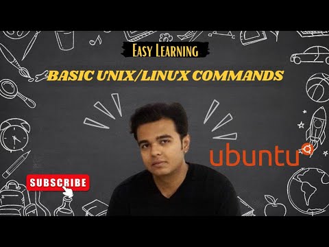 Learn Basic Unix & Linux Commands |  Easy way to learn Unix | How to learn Unix #unixcommands