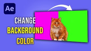 After Effects: How to Change Background Color (Beginner Tutorial)