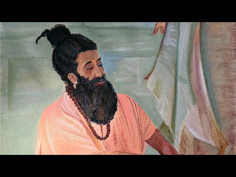 Vishwamitra Oil Painting Process. Mythological art creation. Oil painting tutorial step by step.
