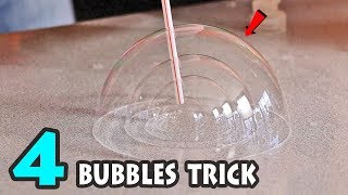 Bubble inside Bubble TRICK | Easy Science Experiment