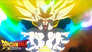 Vegeta SSJ3 Final Flash Scene ( ENGLISH DUB ) DB Daima Finale.