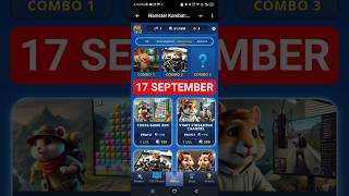 Hamster Kombat Game Dev Daily Combo | 17 September Hamster Kombat Daily Combo | Hamster Daily Combo